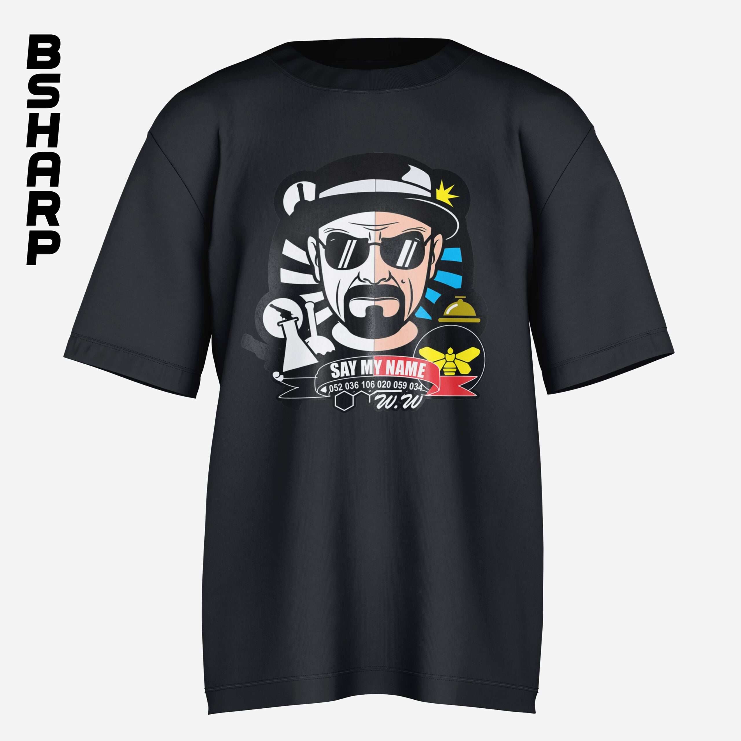 تیشرت Breaking Bad طرح Say My Name 2 — تصویر ۳