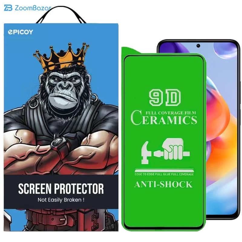 گلس سرامیکی اپیکوی مدل Ceramic unbreakable مناسب برای گوشی موبایل شیائومی Redmi Note 11 Pro 4G/ 5G/ Note 11 Pro Plus 5G/ Note 11E Pro — تصویر ۶