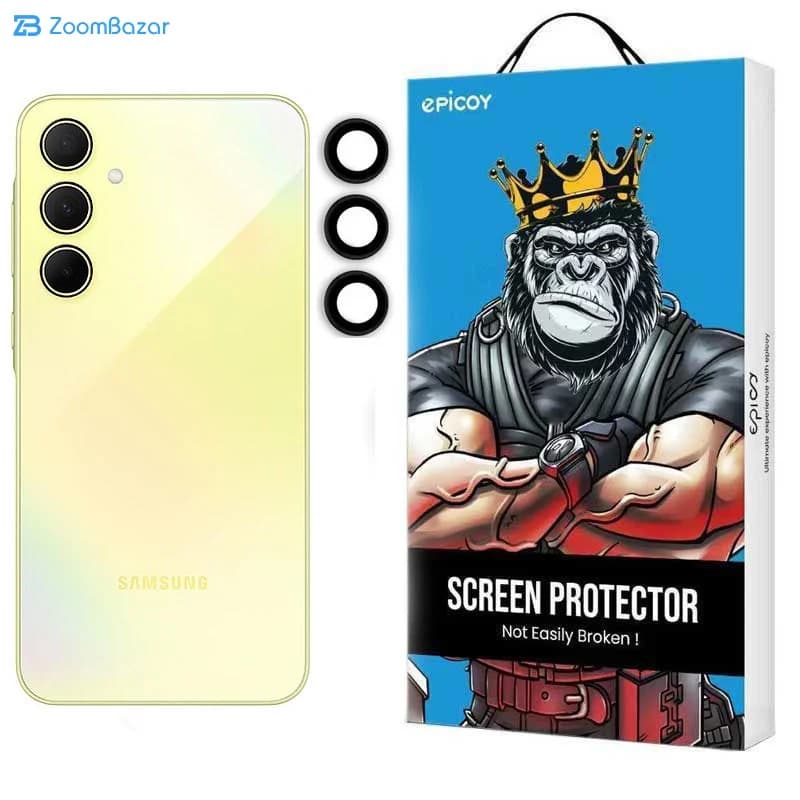 محافظ لنز دوربین اپیکوی مدل HD-ColorLenz مناسب برای گوشی موبایل سامسونگ Galaxy A55/A35 — تصویر ۲