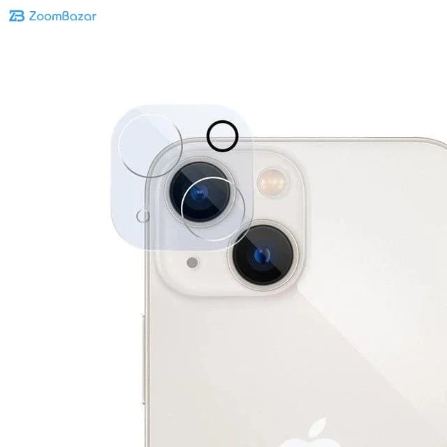 محافظ لنز دوربین اپیکوی مدل Clear Lenz مناسب برای گوشی موبایل اپل iPhone 13/14 — تصویر ۸