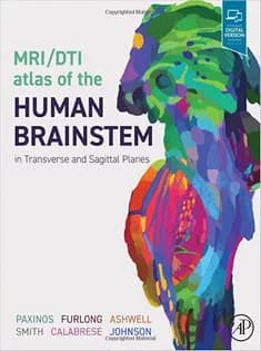 دانلود کتاب MRI/DTI Atlas of the Human Brainstem in Transverse and Sagittal Planes