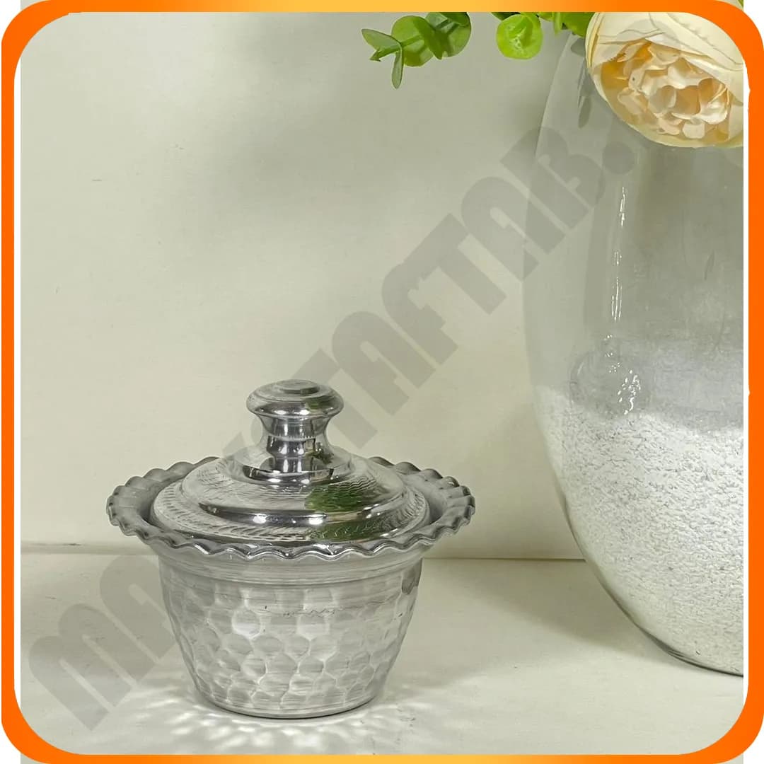 قندان چکشی کوچک طرح استیل مهروز
