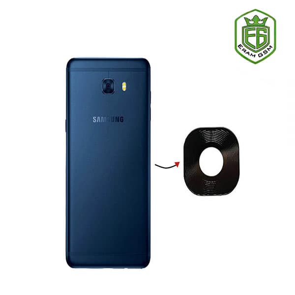 شیشه دوربین اصلی گوشی سامسونگ Samsung Galaxy C7 Pro