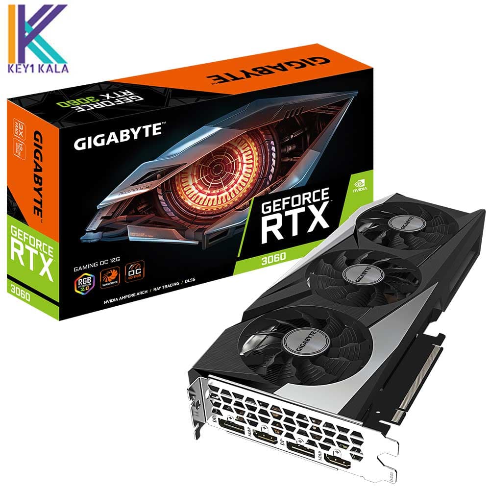 کارت گرافیک گیمینگ مدل GIGABYTE GeForce RTX 3060 GAMING OC 12G — تصویر ۹