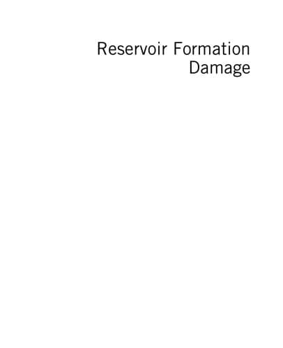 و دانلود نسخه کامل کتاب زبان اصلی Reservoir Formation Damage PDF | کتاب خارجی | مقاله خارجی