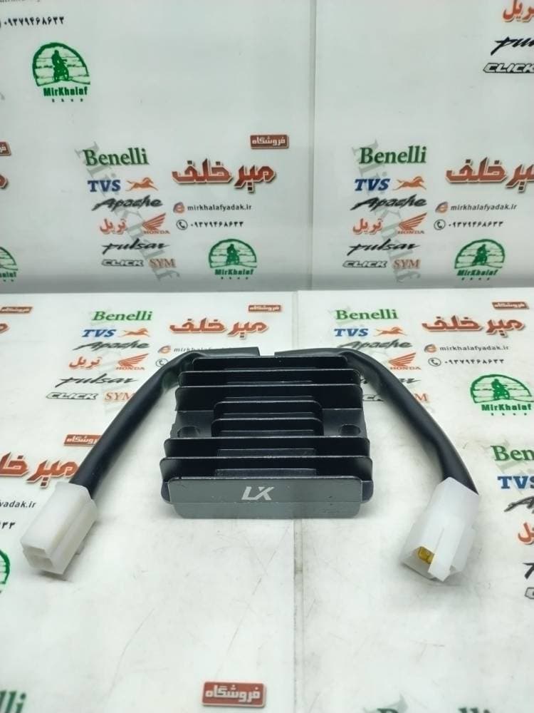 شارژر باطری موتور باطری هوندا انژکتور 5 سیم متوسط (3 سیم زرد)
