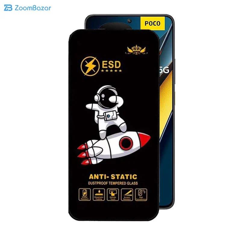 گلس اپیکوی مدل Spaceship مناسب برای گوشی موبایل شیائومی Poco X6 Pro/ Poco X6/ Poco M6 Pro 4G — تصویر ۳