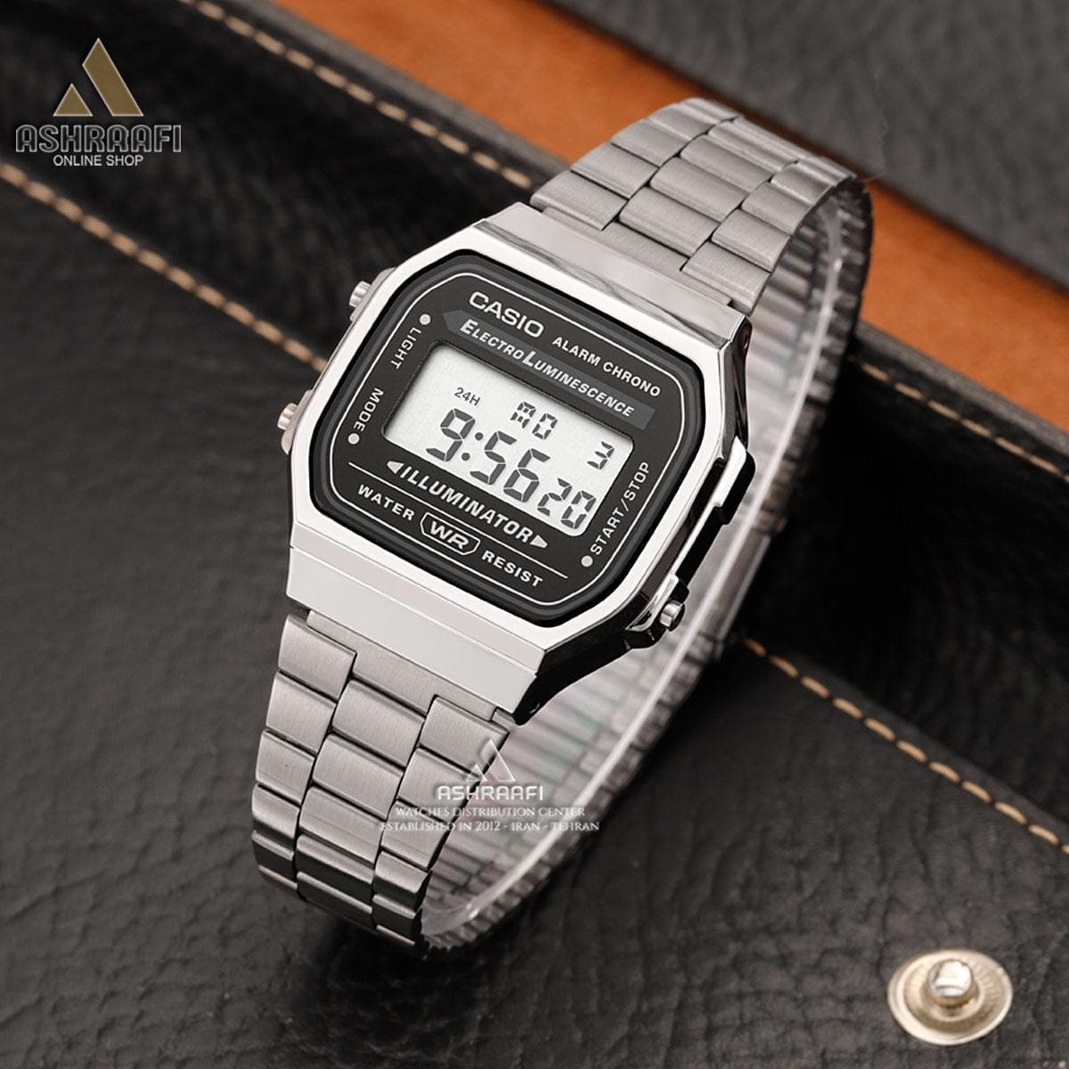 ساعت کاسیو نوستالژیک Casio A168WGG-1A — تصویر ۲