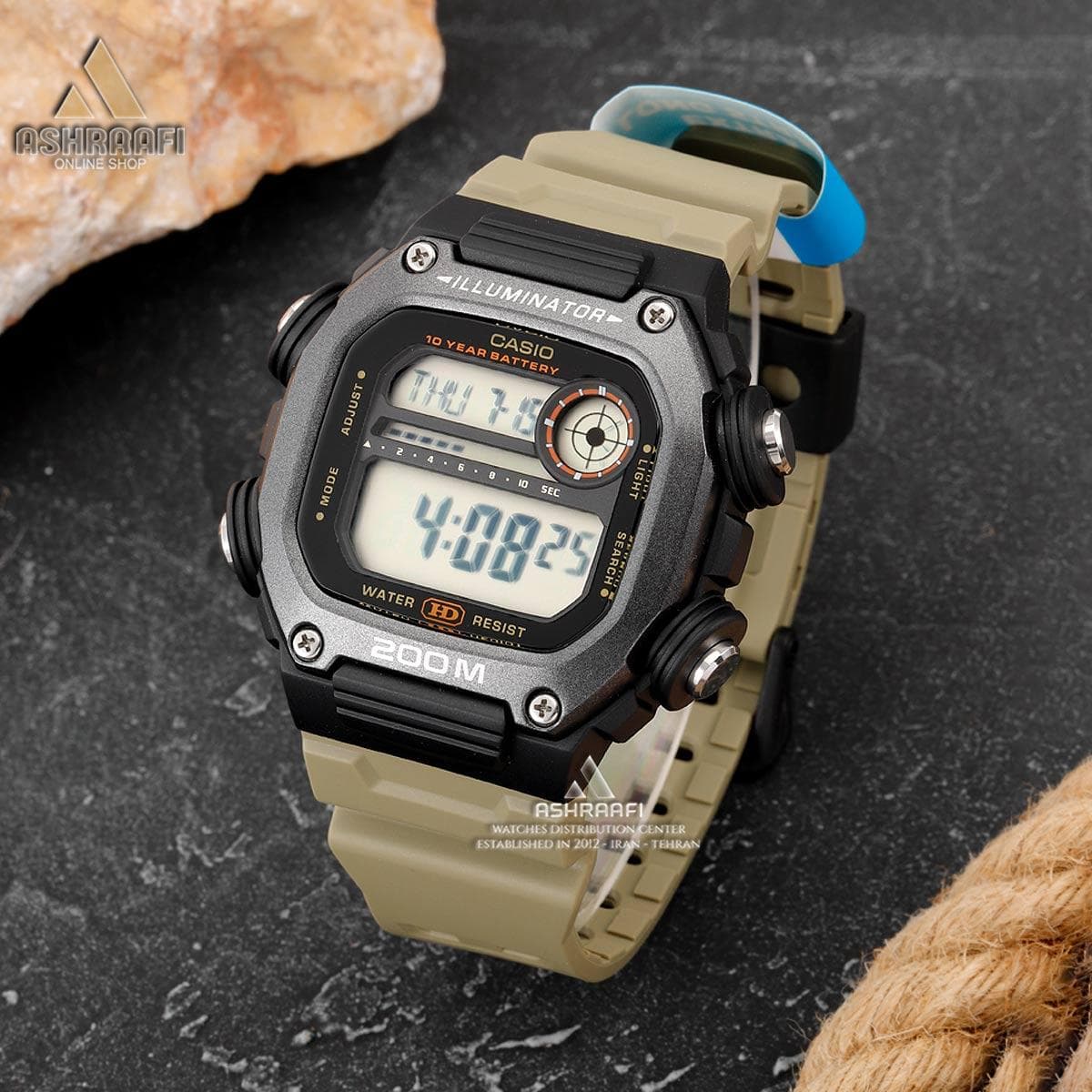 ساعت کاسیو دیجیتالی Casio DW-291HX-5AV — تصویر ۲