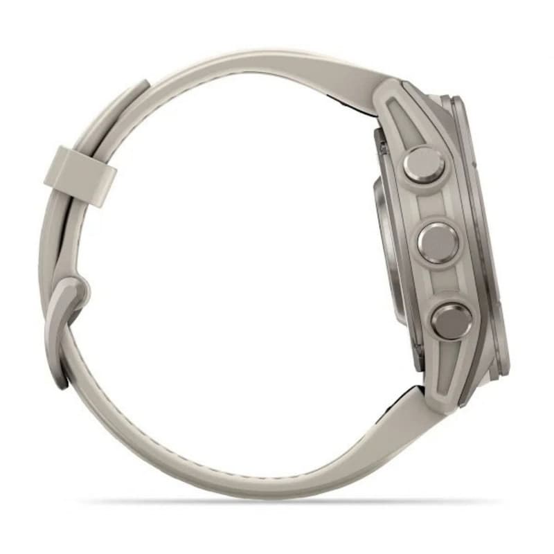 ساعت هوشمند 43 میلیمتری گارمین مدل Fenix 9 با بند سیلیکونی، سازگار با آیفون و اندروید — تصویر ۲