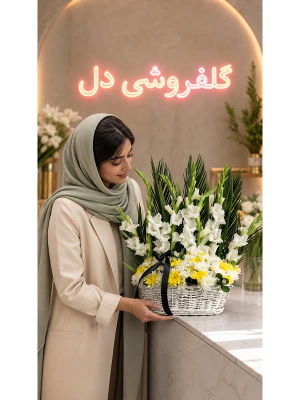 سبد گل فرمانیه | سبد گل در فرمانیه تهران