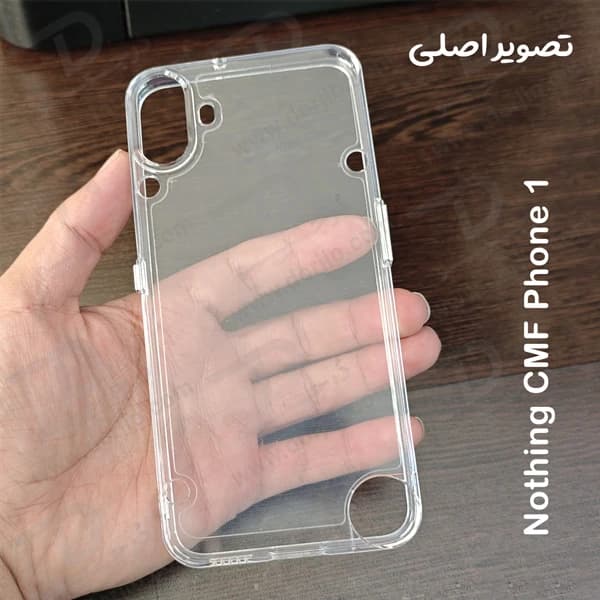قاب کریستالی شفاف Nothing CMF Phone 1 مارک LEXOM — تصویر ۷