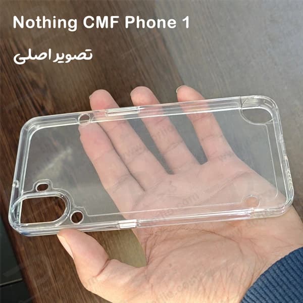 قاب کریستالی شفاف Nothing CMF Phone 1 مارک LEXOM — تصویر ۳