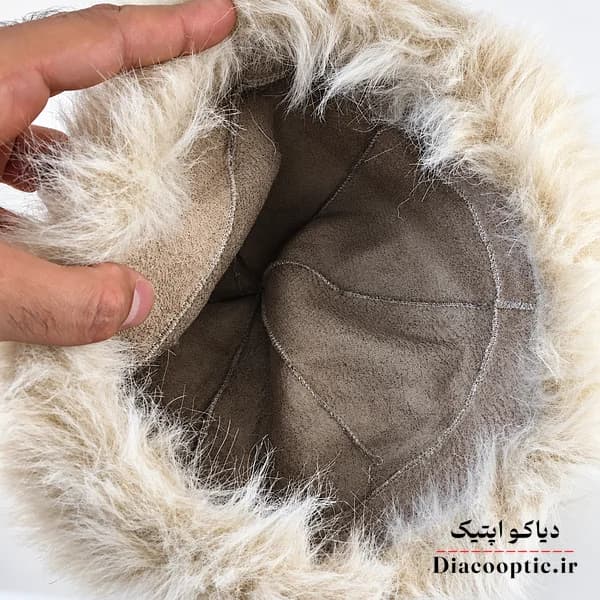 کلاه تک زنانه روسی خزدار مدل باکتی روسی کد 1246 — تصویر ۵