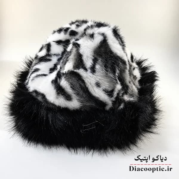 کلاه تک زنانه روسی خزدار مدل باکتی روسی کد 1246 — تصویر ۷