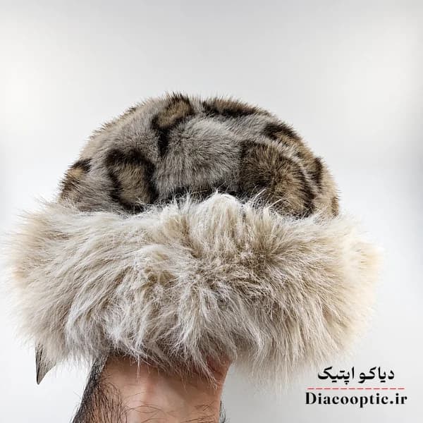 کلاه تک زنانه روسی خزدار مدل باکتی روسی کد 1246 — تصویر ۴