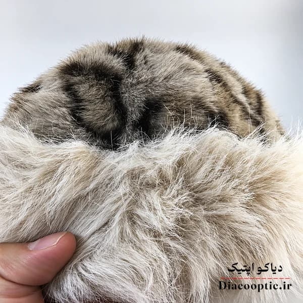 کلاه تک زنانه روسی خزدار مدل باکتی روسی کد 1246 — تصویر ۳