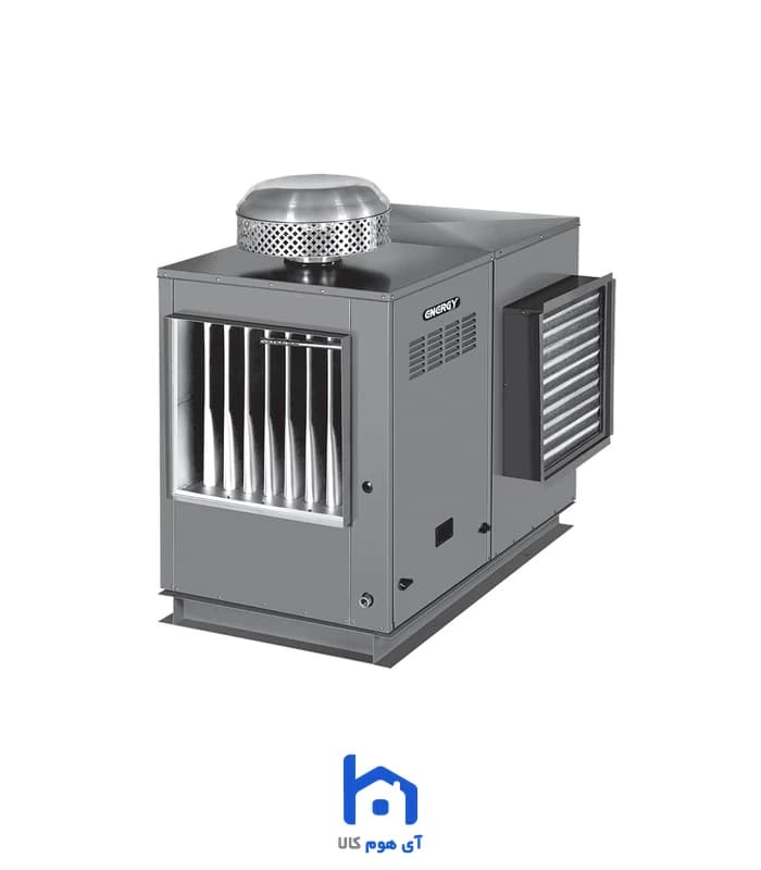 هیتر گازی کانالی انرژی مدل GH 0660 با ظرفیت 25000 تا 45000 کیلوکالری
