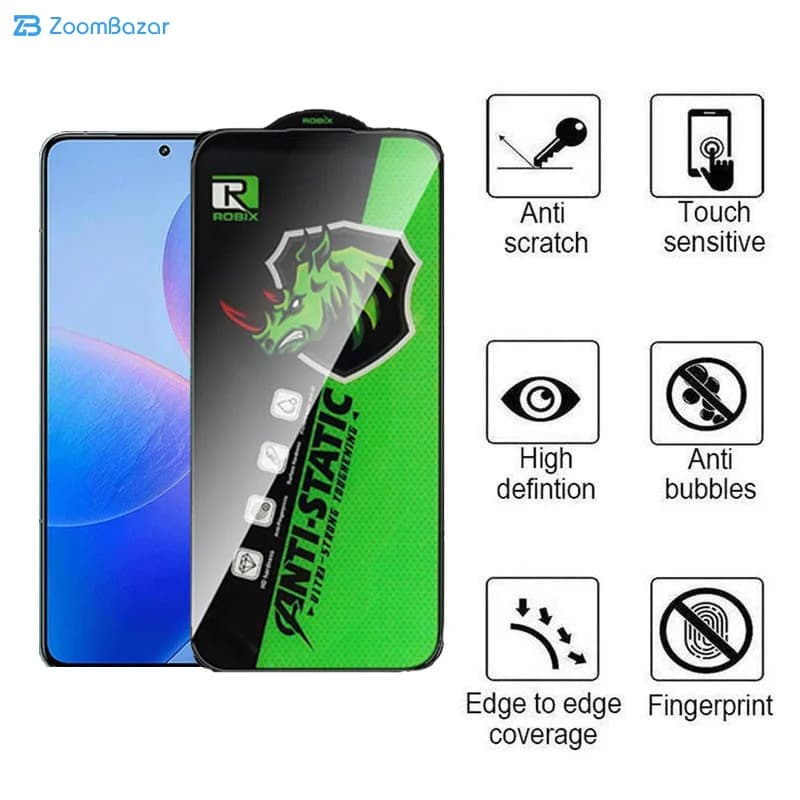 گلس اپیکوی مدل Rhino Robix مناسب برای گوشی موبایل شیائومی Redmi K70 / K70 Pro / K70E — تصویر ۷