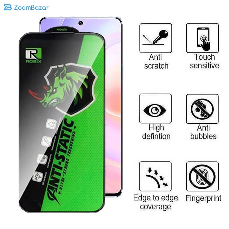 گلس اپیکوی مدل Rhino Robix مناسب برای گوشی موبایل هوآوی Nova 9 SE/ Nova 10 SE/ Nova 11 SE/ Nova 12/ Nova 12 Lite/ Nova 12i — تصویر ۶