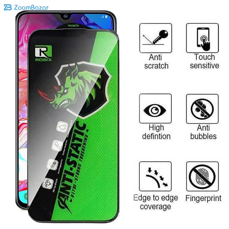 گلس اپیکوی مدل Rhino Robix مناسب برای گوشی موبایل سامسونگ Galaxy A05s/A05/A70 — تصویر ۴