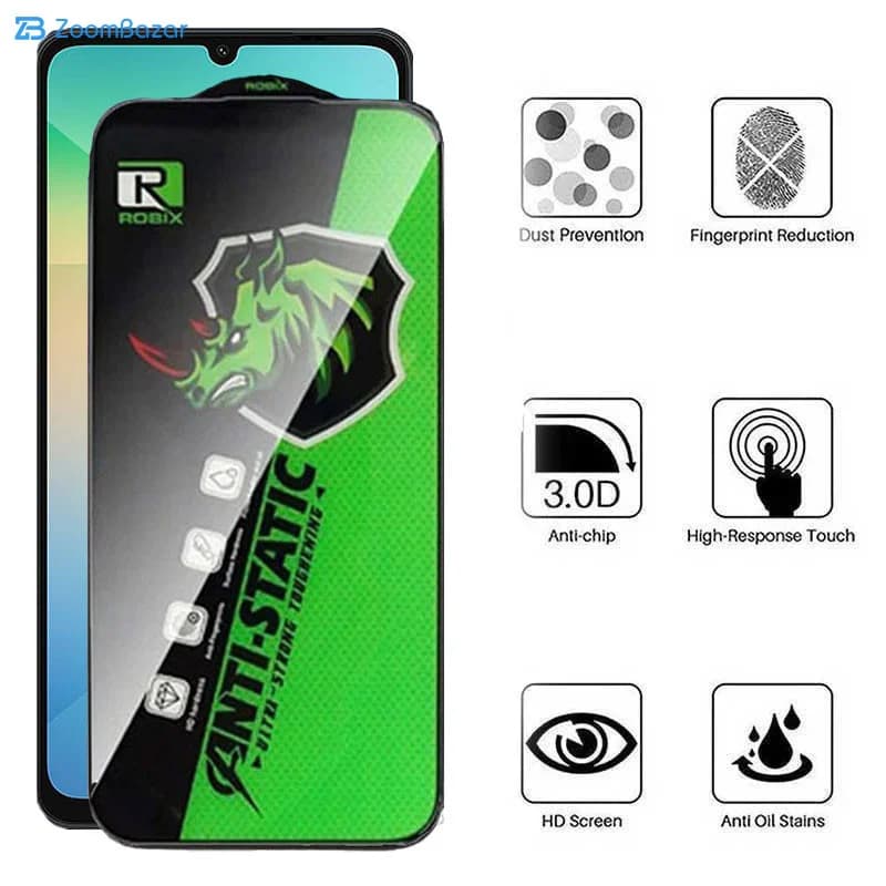 گلس اپیکوی مدل Rhino Robix مناسب برای گوشی موبایل سامسونگ Galaxy A06/F05/M05/F14 — تصویر ۵