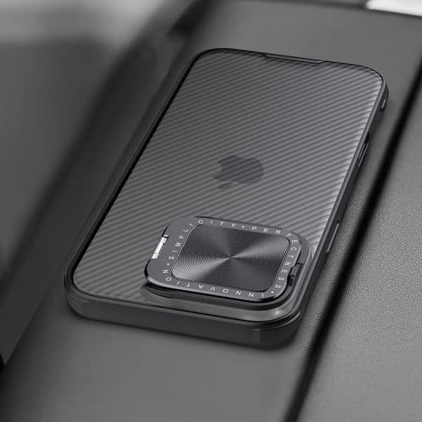 گارد نیمه شفاف کمرا استند iPhone 16 Pro مارک نیلکین مدل Camshield Prop Clear — تصویر ۵