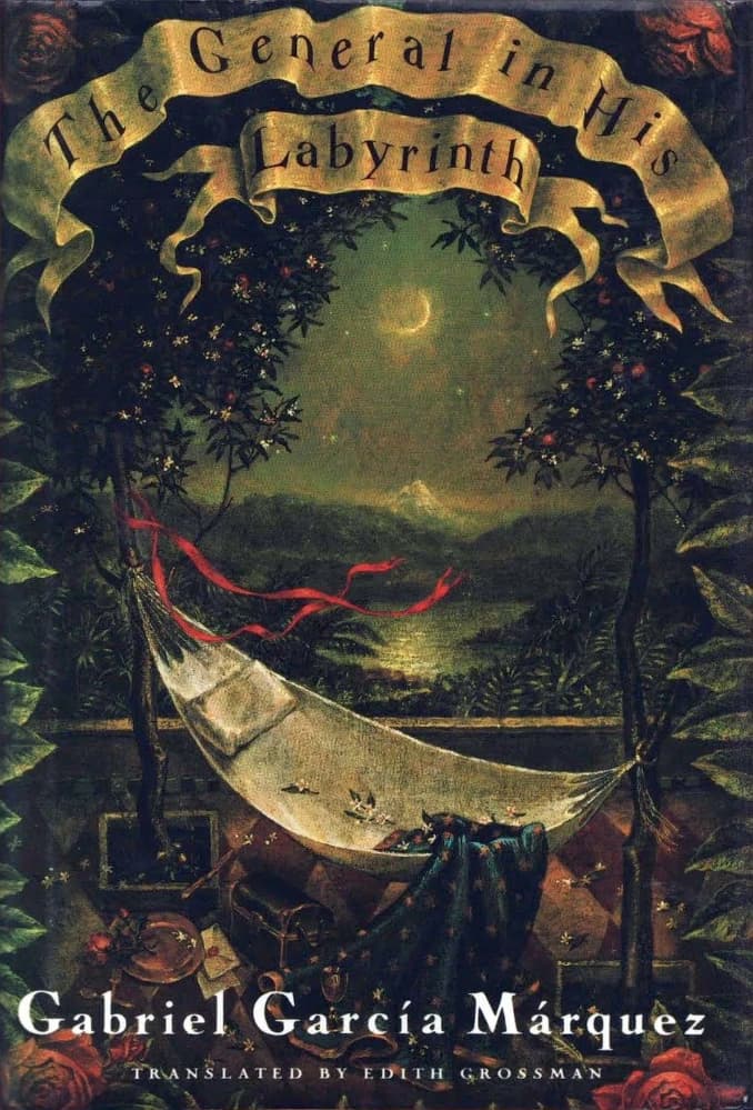 کتاب The General in His Labyrinth (ژنرال در هزارتوی خود) اثر Gabriel García Márquez نسخه انگلیسی PDF