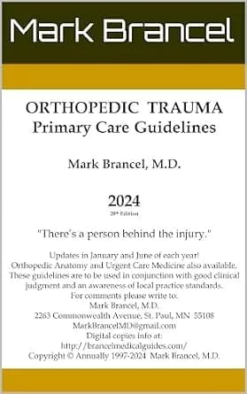 و دانلود نسخه کامل کتاب زبان اصلی Orthopedic Trauma Primary Care Guidelines: 2024, 28th Annual Edition, Version 2 PDF | دانلود کتاب خارجی