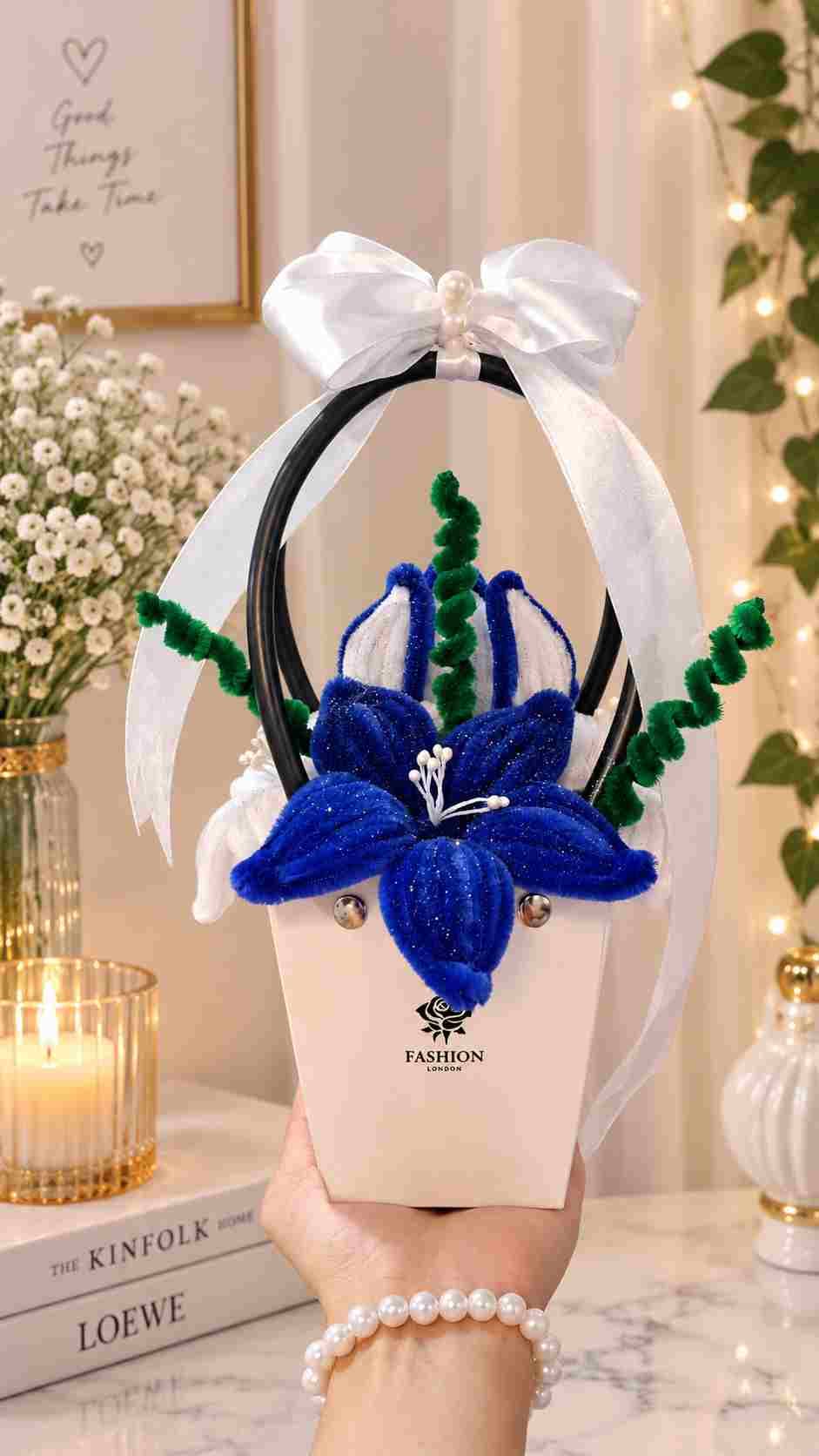 باکس گل لیلیوم لاله سایز کوچک اقتصادی