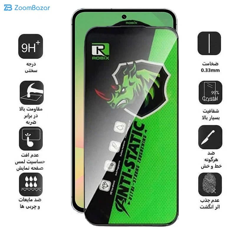گلس اپیکوی مدل Rhino Robix مناسب برای گوشی موبایل ناتینگ فون 3A / 3A Pro — تصویر ۴