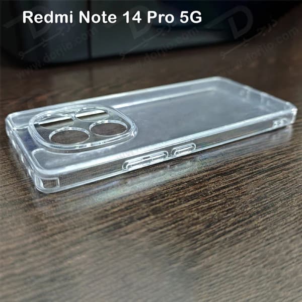 کریستال کاور تمام شفاف Xiaomi Redmi Note 14 Pro 5G — تصویر ۲