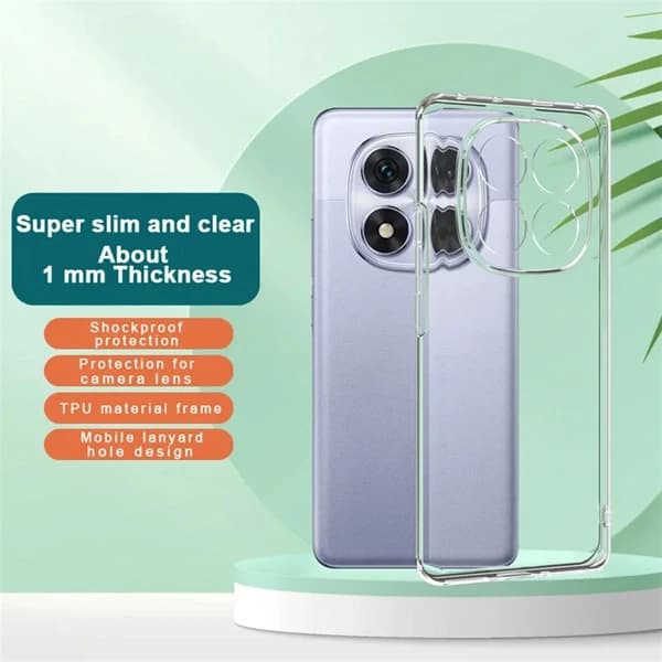 کریستال کاور تمام شفاف Xiaomi Redmi Note 14 Pro 5G — تصویر ۶