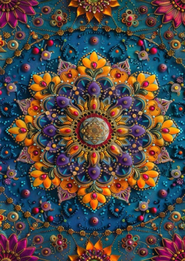 فرش گلستان برای گل | پوستر صائب | کد: 9112
