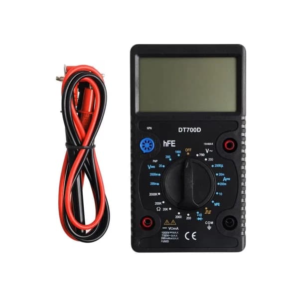 مولتی متر دیجیتال DT700D بدون کاور