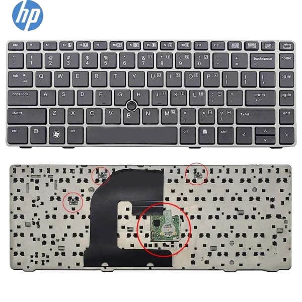 کیبورد لپ تاپ HP EliteBook 8460P / 8460W — تصویر ۲