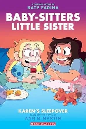 و دانلود نسخه کامل کتاب زبان اصلی Karen’s Sleepover: A Graphic Novel (Baby-Sitters Little Sister #8) (Baby-Sitters Little Sister Graphix) | دانلود کتاب خارجی