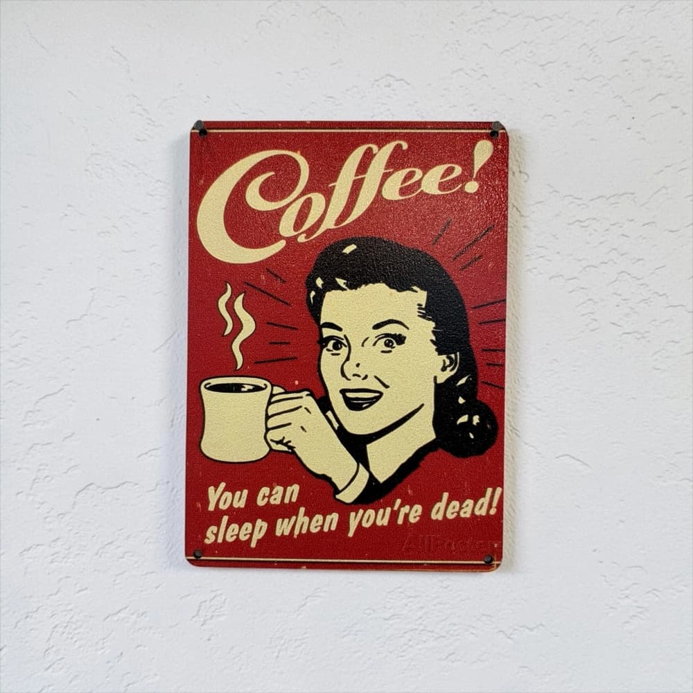 تابلو چوبی طرح coffee سایز 20×15