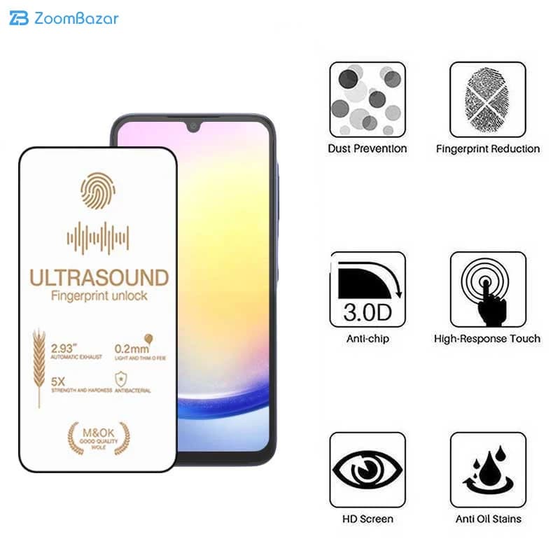 گلس اپیکوی مدل UltraSound مناسب برای گوشی موبایل شیاومی Note 12/Note 12 pro/Note 12 Pro Plus — تصویر ۴