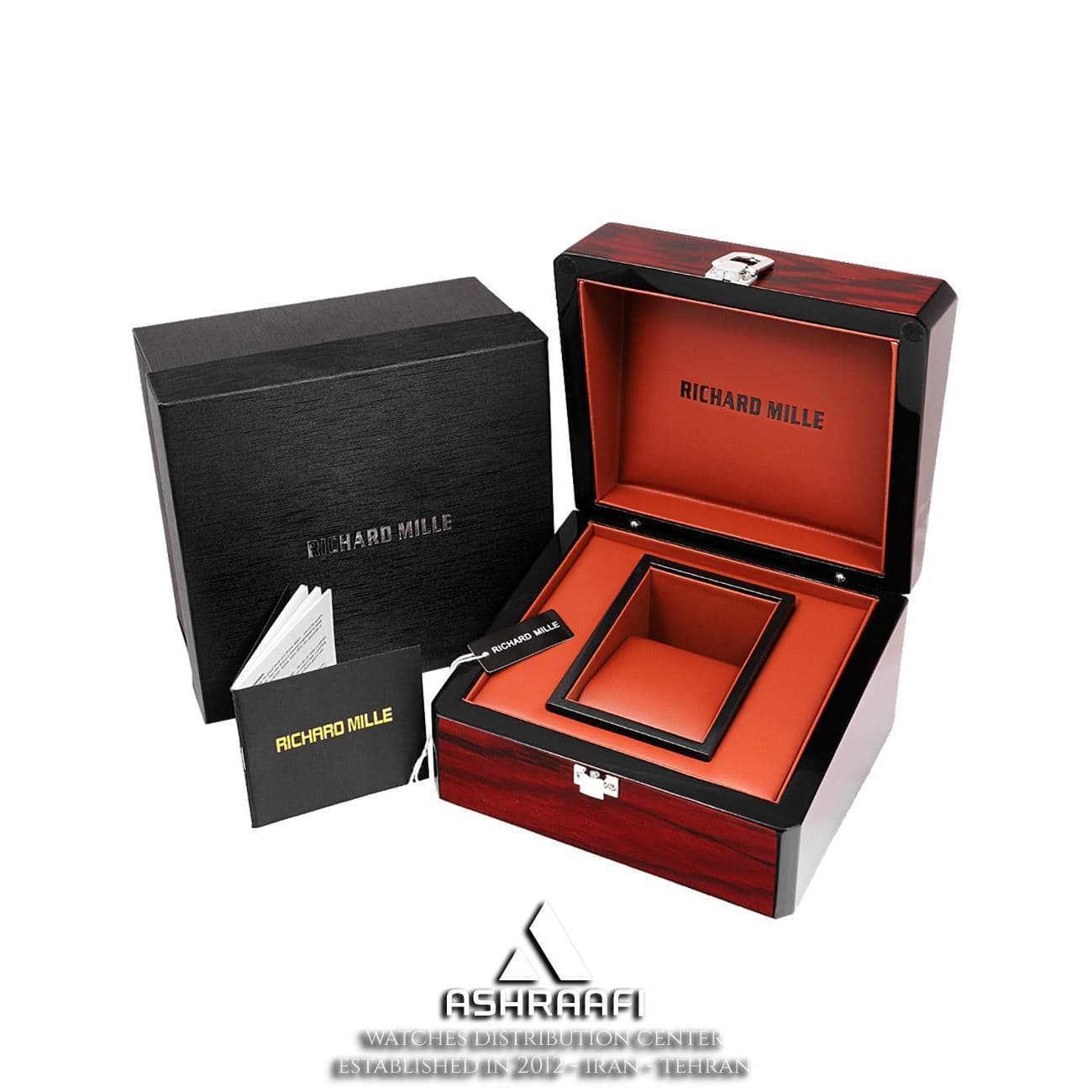 جعبه اورجینال ریچاردمیل Richard Mille Box 01