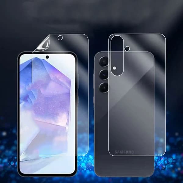 نانو برچسب شفاف پشت گوشی Samsung Galaxy M34 — تصویر ۲