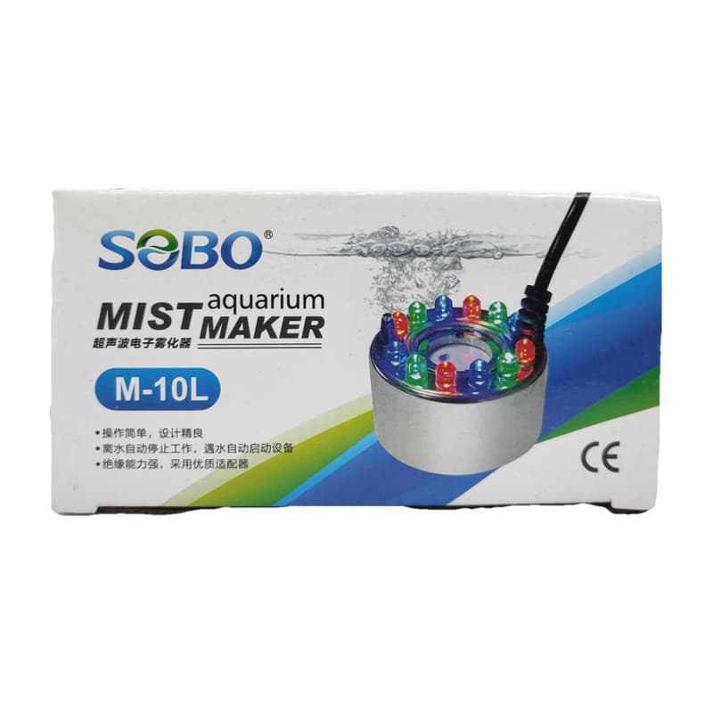 مه ساز آکواریوم سوبو مدل M-10L ال ای دی دار