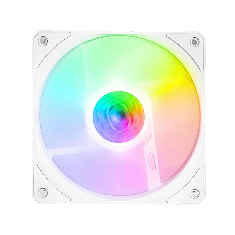 فن کیس کولر مستر مدل SICKLEFLOW 120 ARGB WHITE EDITION