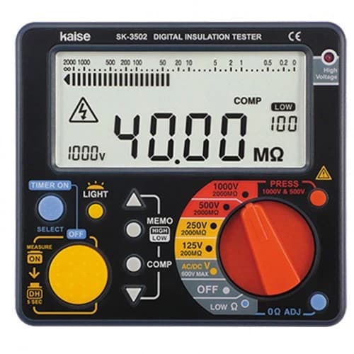 میگر 1000 ولت دیجیتال 2000 مگااهم SK-3502