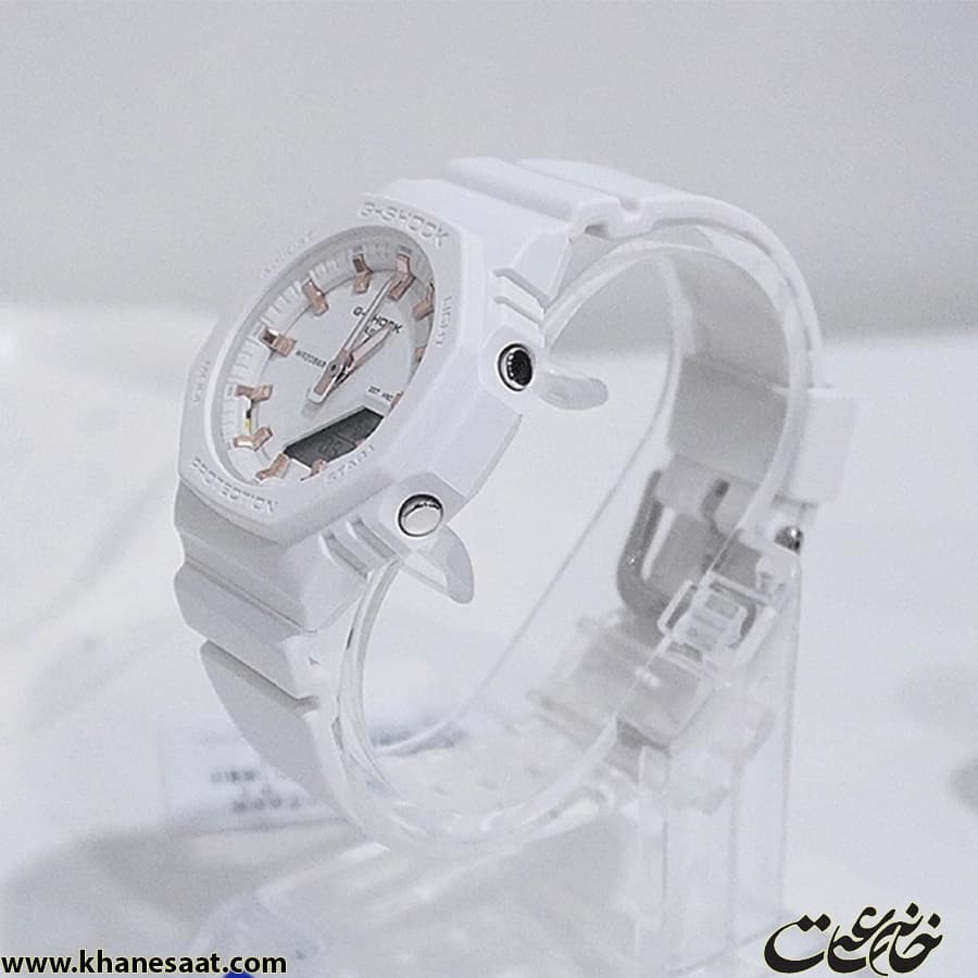 ساعت زنانه جی شاک کاسیو مدل GMA-P2100M-7A رنگ سفید — تصویر ۹