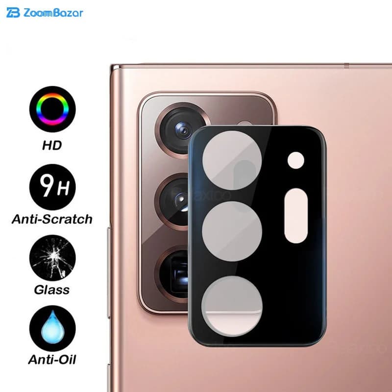 محافظ لنز دوربین بوف مدل 3DPro-G مناسب برای گوشی موبایل سامسونگ Galaxy Note 20 Ultra — تصویر ۹