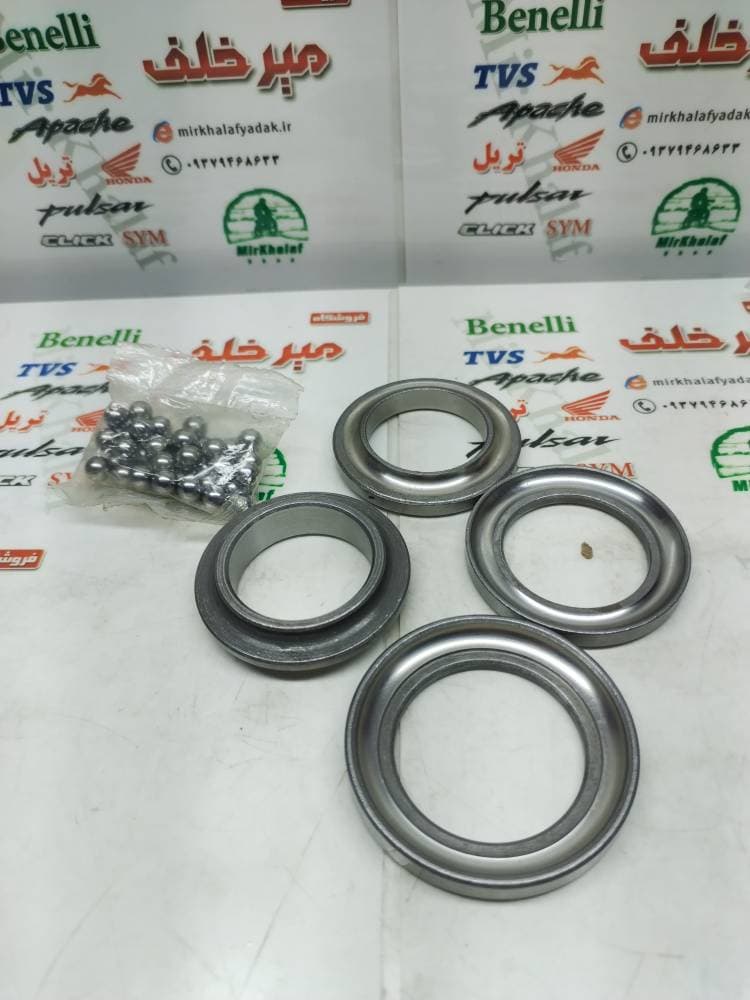 کاسه ساچمه (کنس) فرمان موتور پالس 180 200 220 ug4 (بدون هندل) و ns 150 160 200 ان اس و rs ار اس و اونجر 200 220 هندی
