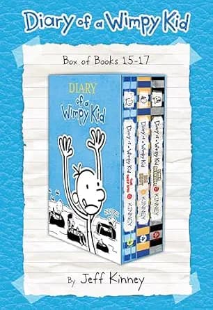 و دانلود نسخه کامل کتاب زبان اصلی Diary of a Wimpy Kid Box of Books 15-17: Deep End, Big Shot, and Diper Överlöde (Diary of a Wimpy Kid Box Set) | دانلود کتاب خارجی