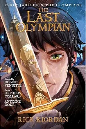 و دانلود نسخه کامل کتاب زبان اصلی Percy Jackson and the Olympians: The Last Olympian: The Graphic Novel (Percy Jackson and the Olympians: The Graphic Novel Book 5) | دانلود کتاب خارجی