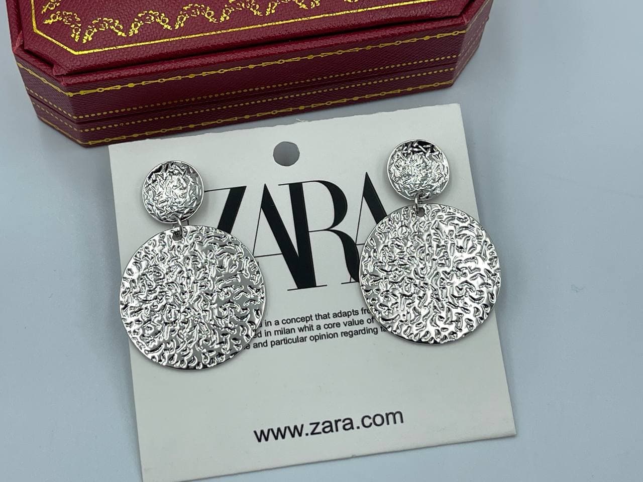 گوشواره استیل طرح ساده